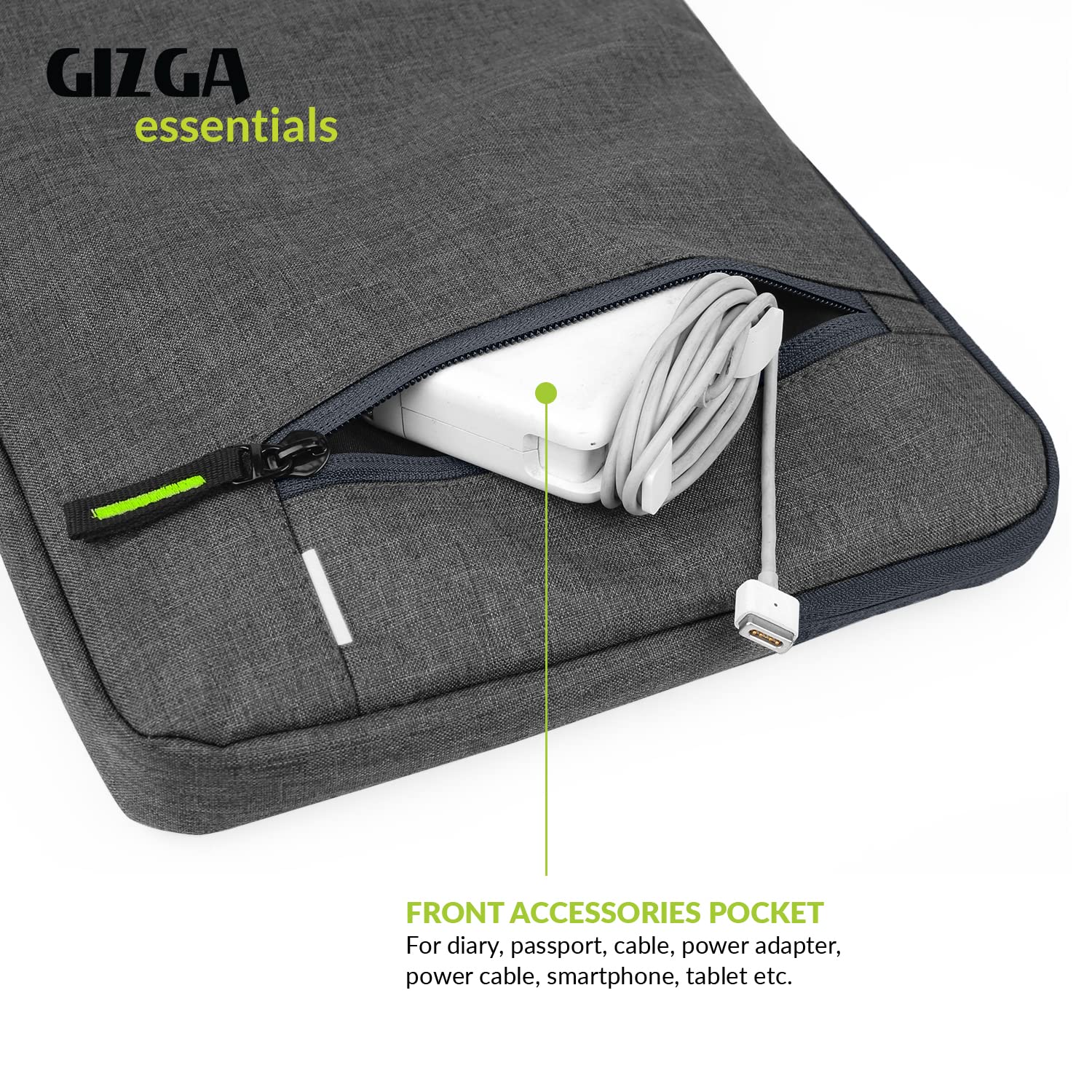 Gizga Essentials Laptop Bag Sleeve for 15.6 Inch Laptop MacBook