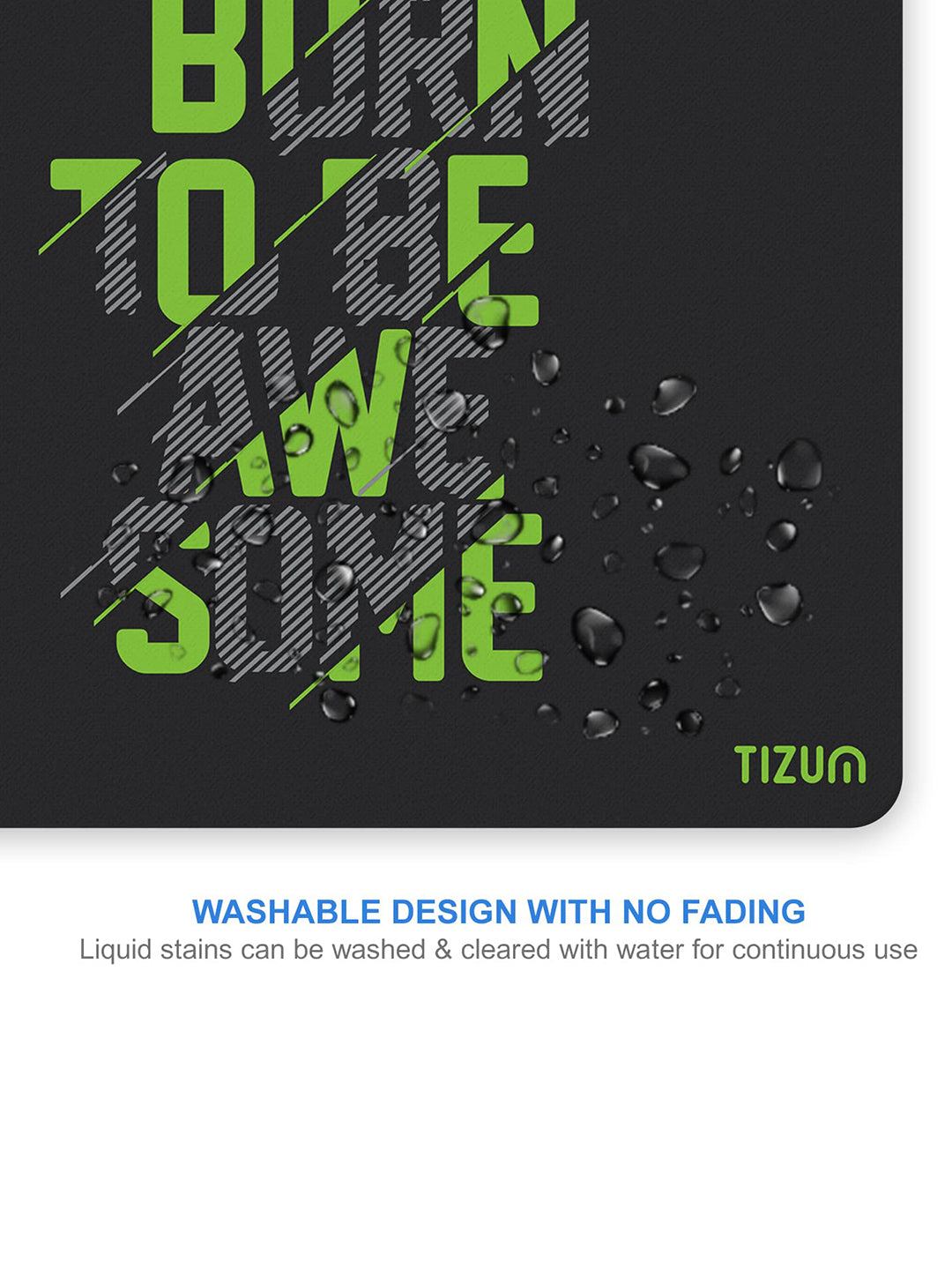 Mouse Pad with Anti-Slip Rubber Base