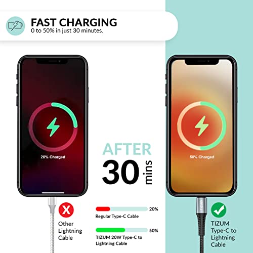 USB Type C to Lightning Cable