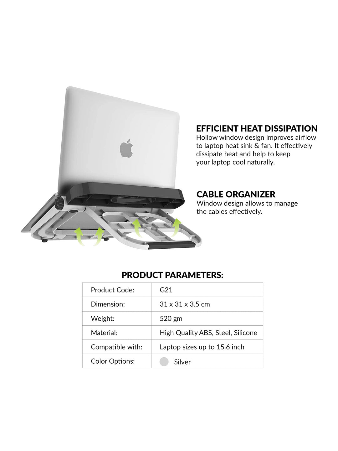 Portable Laptop Stand Multi-Functional Foldable Stand