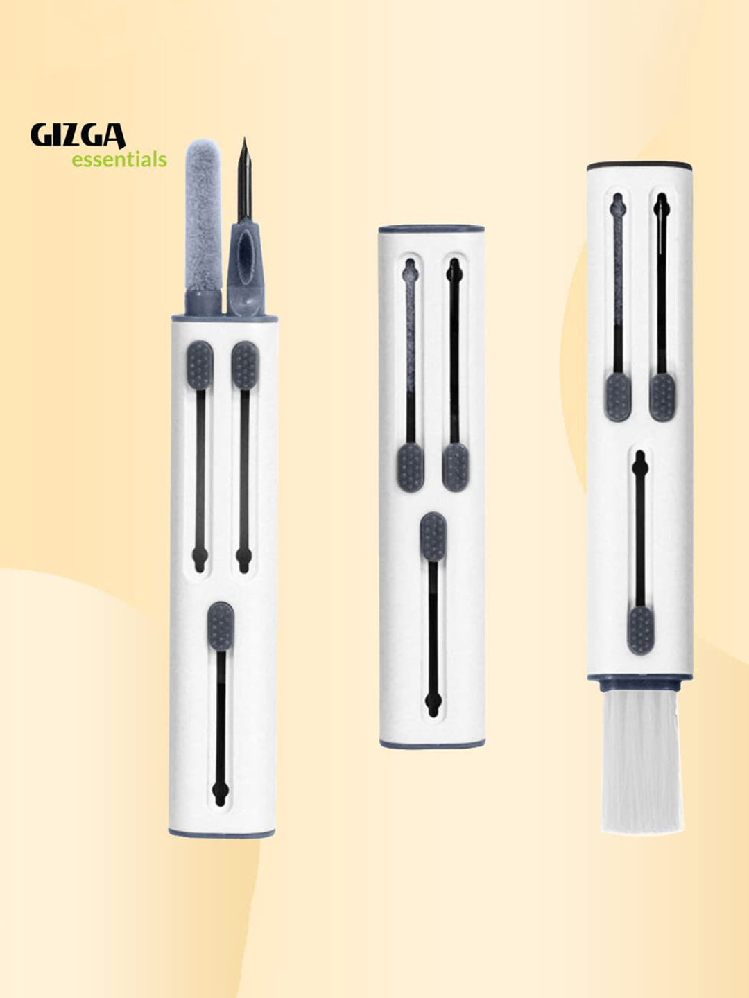 3-in-1 Multifunctional Cleaning Kit Cleaning Pen Earbuds Headphones