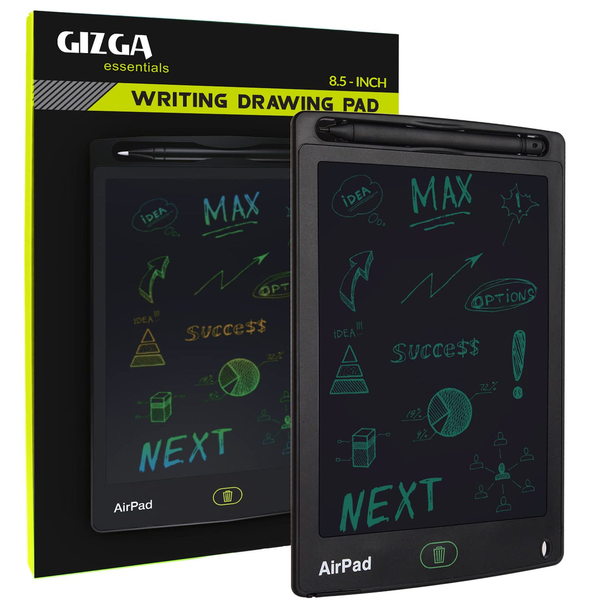 Magic Slate Digital LCD Writing Tablet with Stylus Pen & 8.5-Inch Screen Slate Board