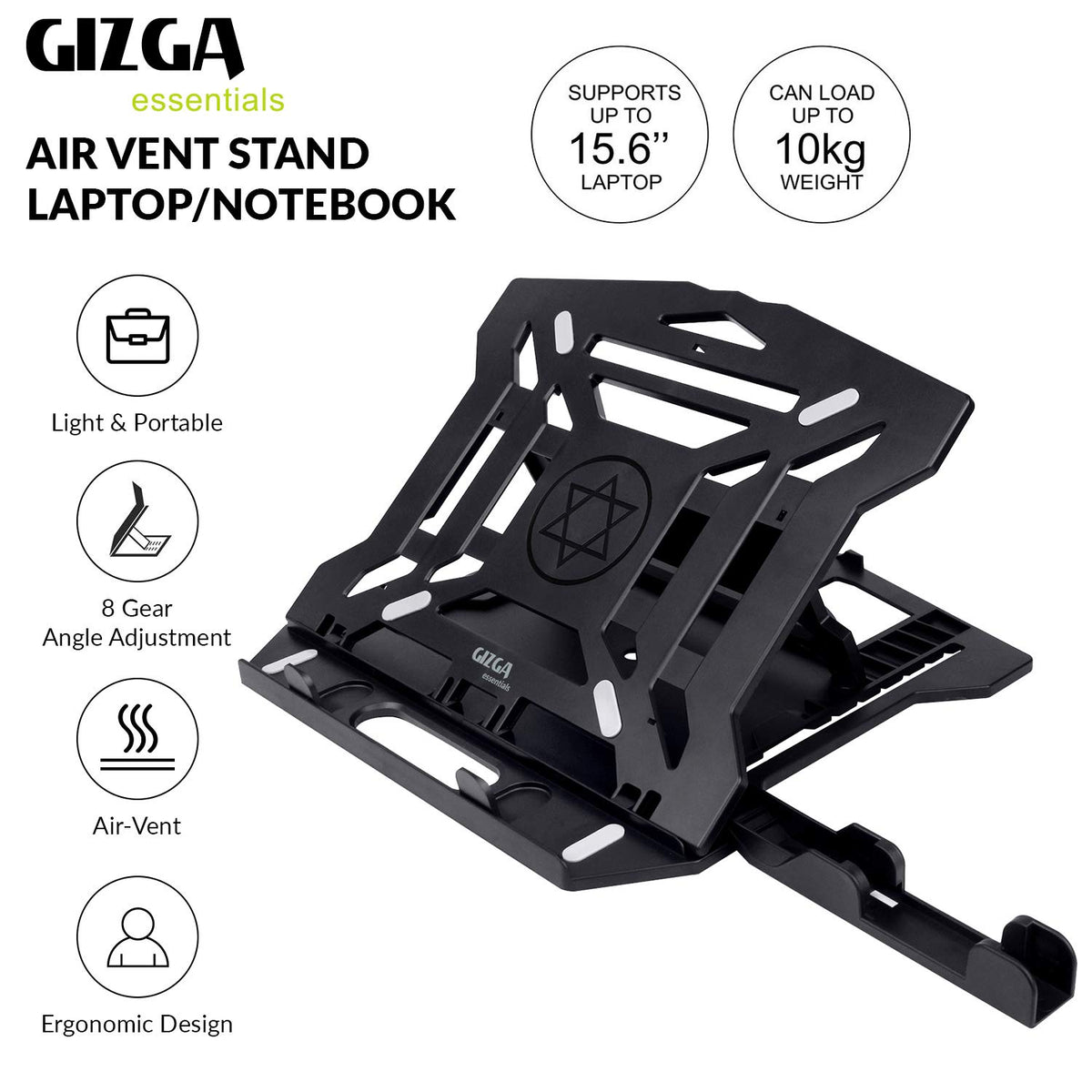 2-in-1 Laptop Stand & Mobile Stand