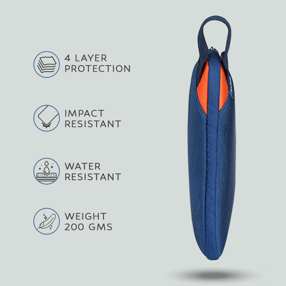 Sleeve with corner handle for Laptops up to 14.1"