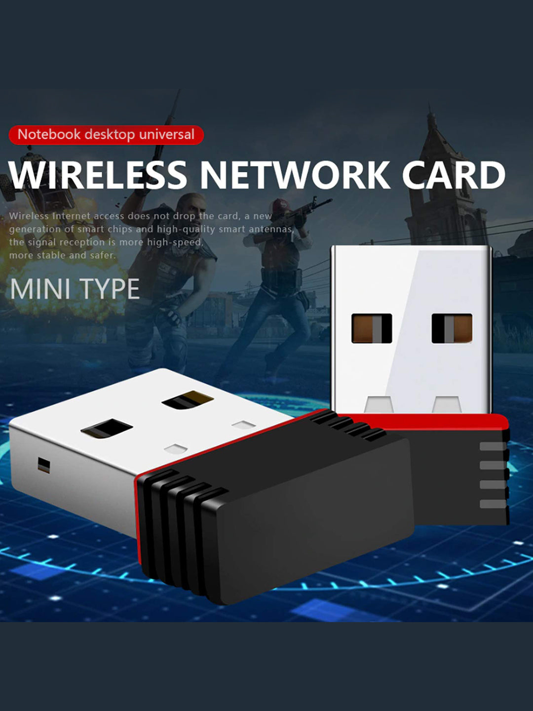 WiFi USB Mini Adapter Supports150 Mbps