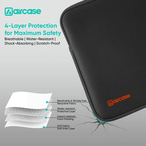 Laptop Sleeve – Padded Water-Resistant Neoprene Protective Case
