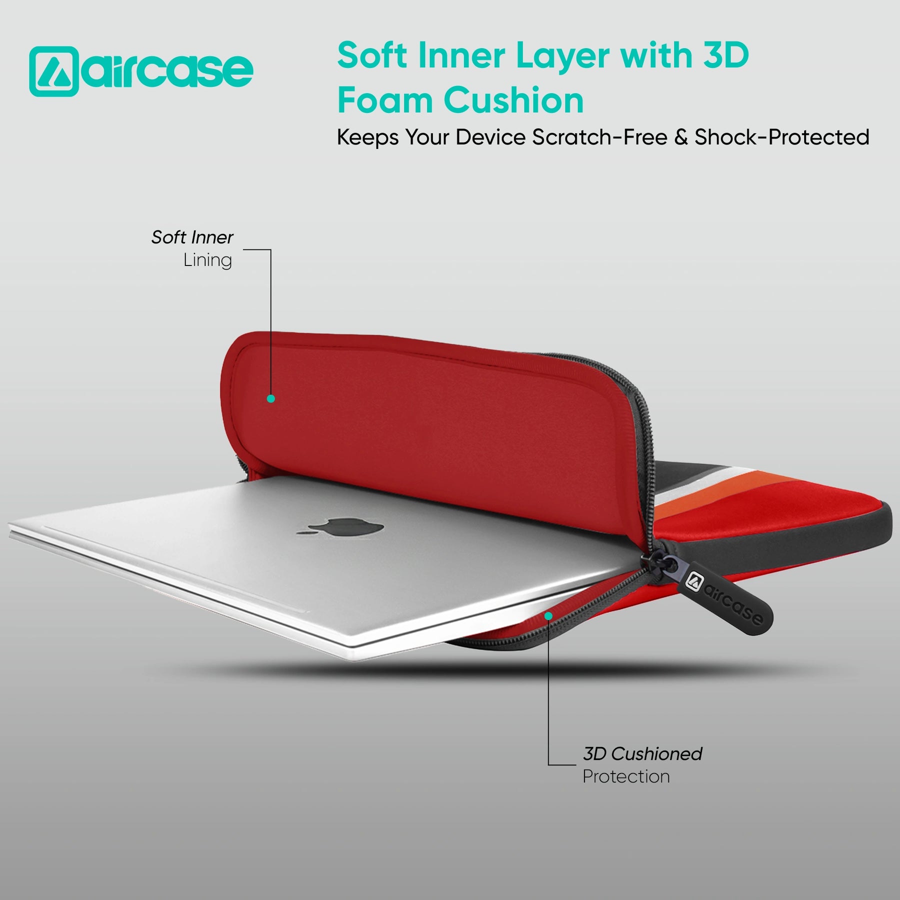 Laptop Sleeve – Padded Water-Resistant Neoprene Protective Case