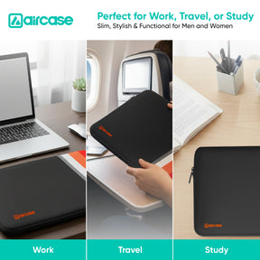 Laptop Sleeve – Padded Water-Resistant Neoprene Protective Case