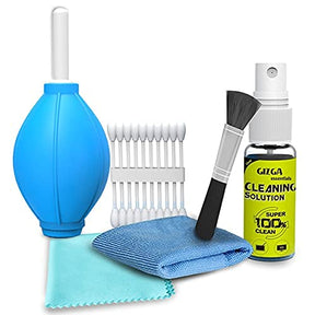 Professional 6-in-1 Cleaning Kit for Cameras & Sensitive Electronics