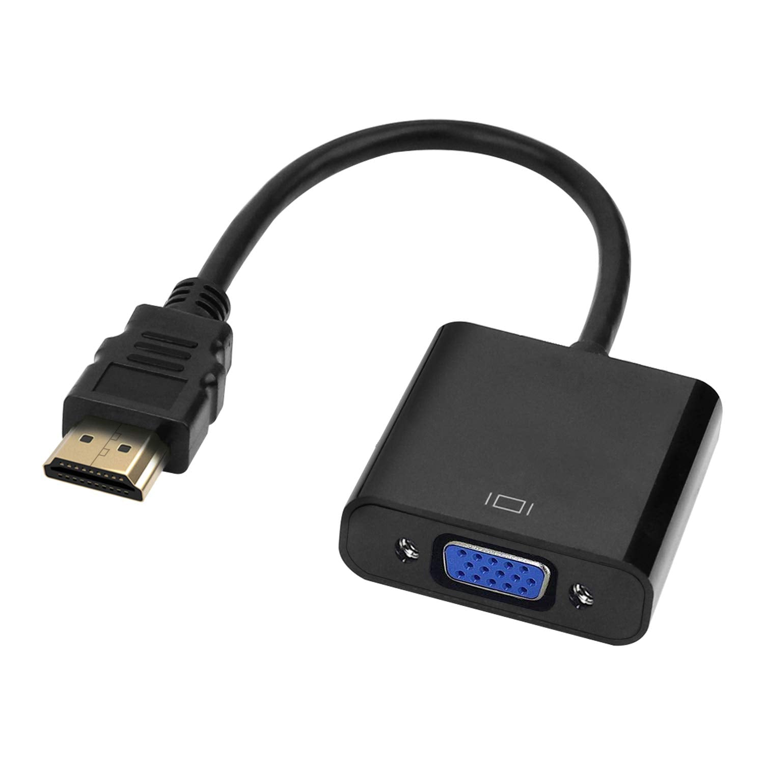 HDMI to VGA Adapter/Connector/Converter Cable