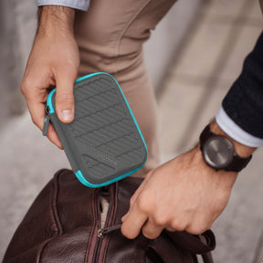 2.5" External Hard Drive Case – Shockproof EVA Travel Organizer Pouch