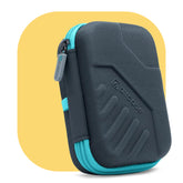 AirCase 2.5-inch shockproof external hard drive travel case with EVA hardshell and soft lining