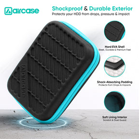 Protect your HDD, SSD, and gadgets with the AirCase 2.5 inch external hard drive case