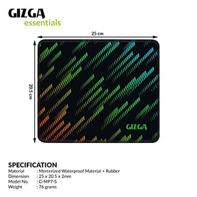 Gizga Essentials Gaming Mouse Pad for Computer Laptop| G-MP1