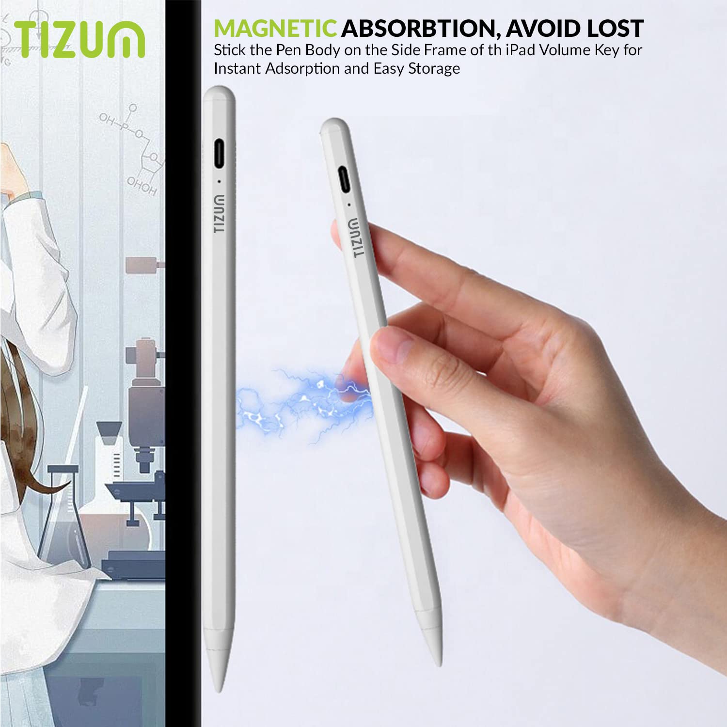2Nd Gen Stylus/Digital Pen for Apple Ipad and Touchscreen Devices
