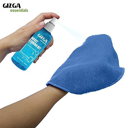 Gizga Essentials Professional 3-in-1 Cleaning Kit for Camera, Lens, Laptop, Smartphone