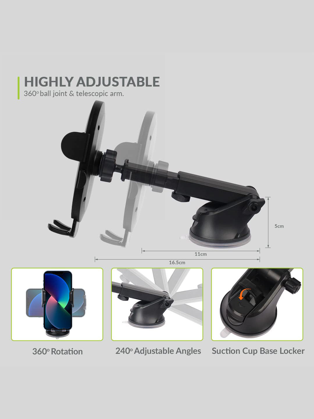 Universal Car Mobile Holder Stand