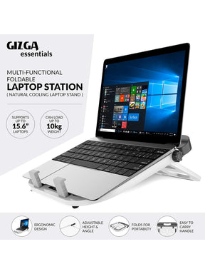 Portable Laptop Stand  Multi-Functional Foldable Stand