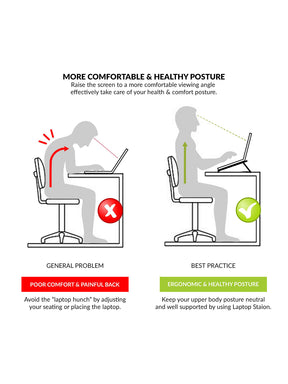 Portable Laptop Stand  Multi-Functional Foldable Stand