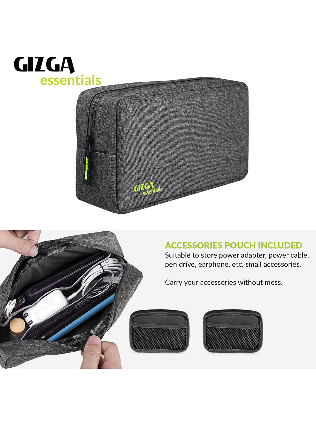 Gizga Essentials Premium  Laptop Bag Sleeve Case Cover Pouch for 15 Inch/15.6 Inch Laptop/Macbook