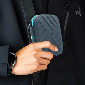 AirCase 2.5-inch shockproof external hard drive travel case with EVA hardshell and soft lining