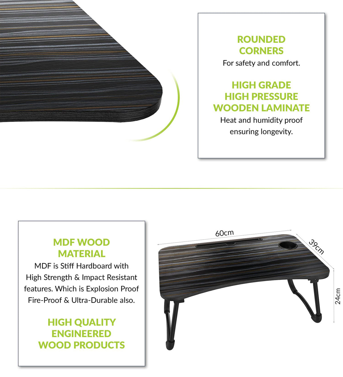 Multi-Purpose Portable Laptop Table