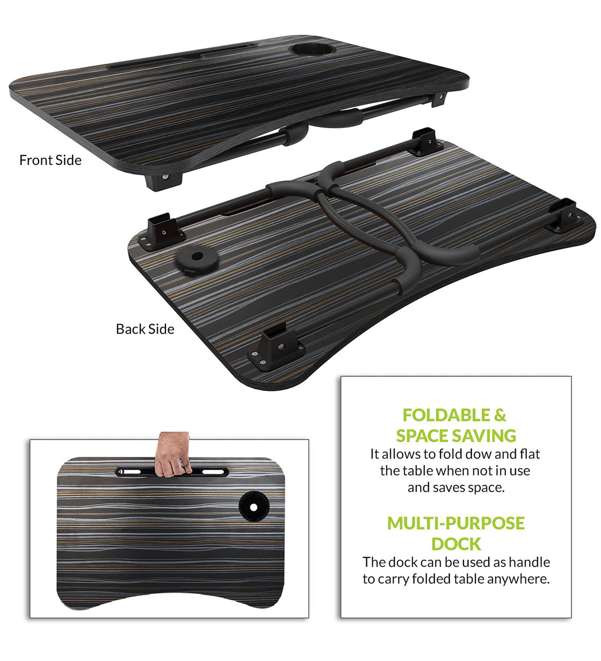 Multi-Purpose Portable Laptop Table