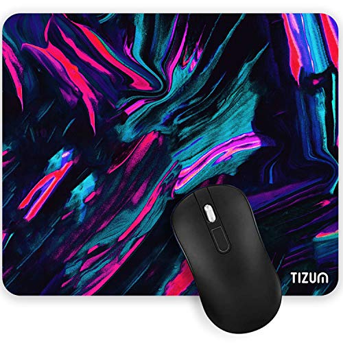 Tizum Mouse Pad - Computer Mouse Mat with Anti-Slip Rubber Base
