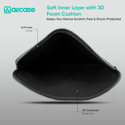 13.3" Neoprene Laptop Sleeve | Water-Resistant Shockproof Case