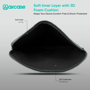 13.3" Neoprene Laptop Sleeve | Water-Resistant Shockproof Case