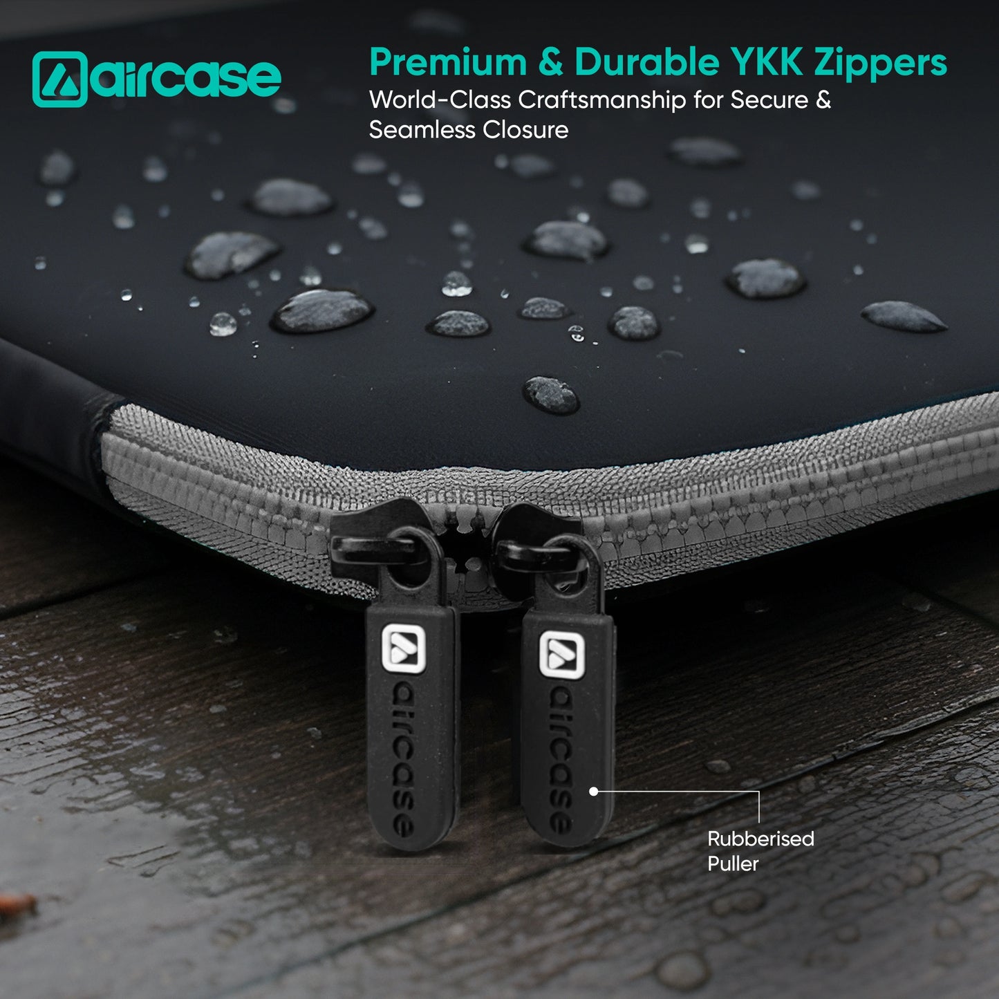 13.3" Neoprene Laptop Sleeve | Water-Resistant Shockproof Case