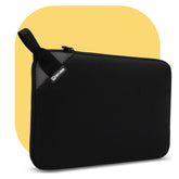 AirCase 14.1-inch neoprene laptop sleeve with top handle, padded lightweight water-resistant design