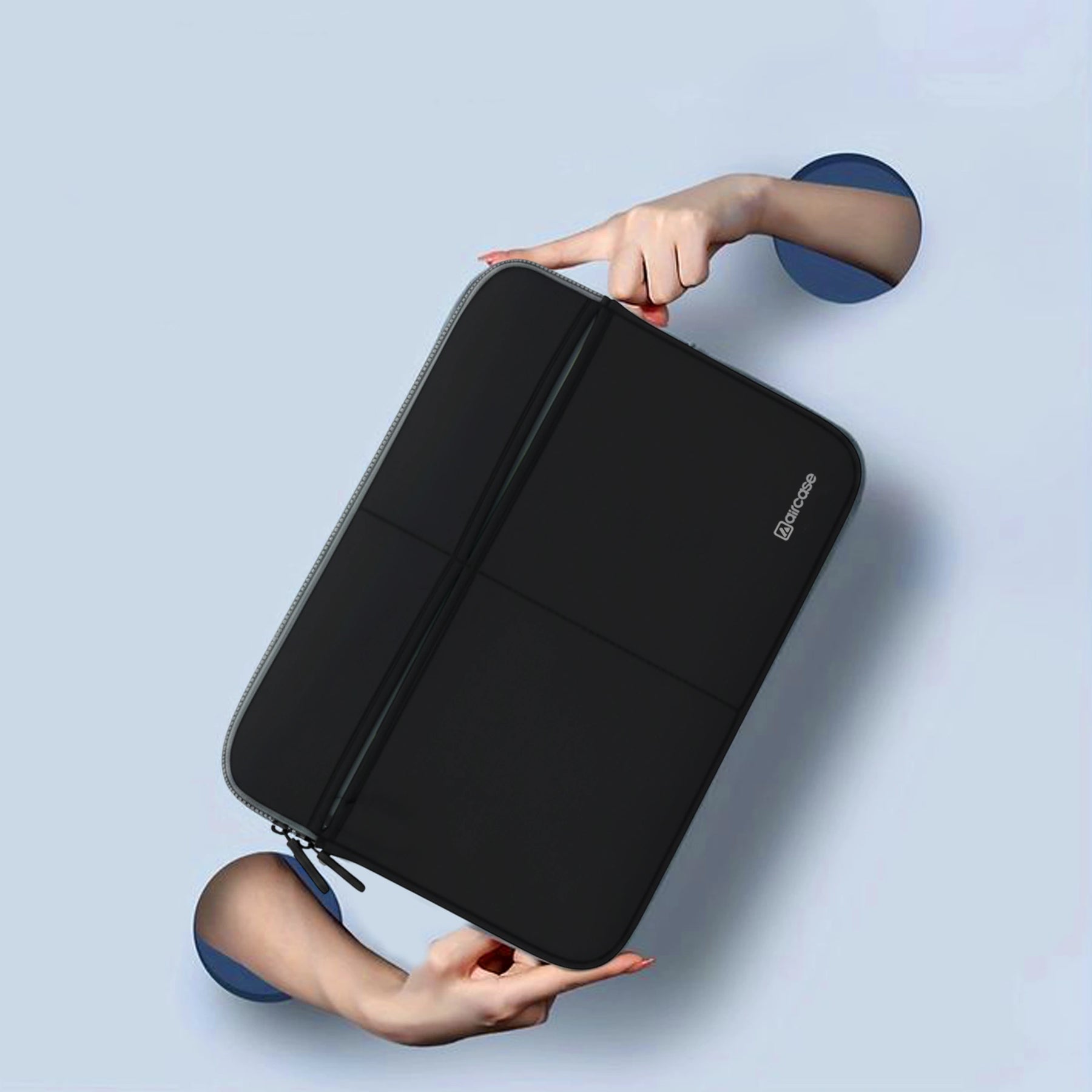 13.3" Premium Laptop Bag with 6 Pockets – Neoprene Sleeve