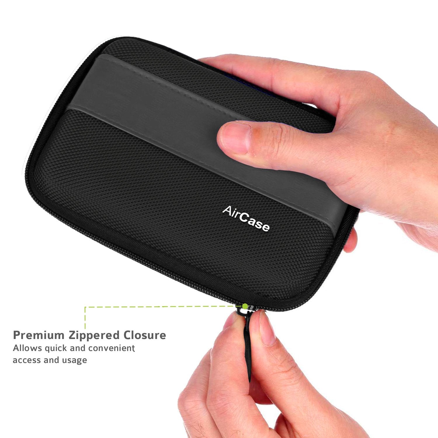 Rugged 2.5" Hard Drive Case – Shock-Resistant Water-Resistant Storage Shell