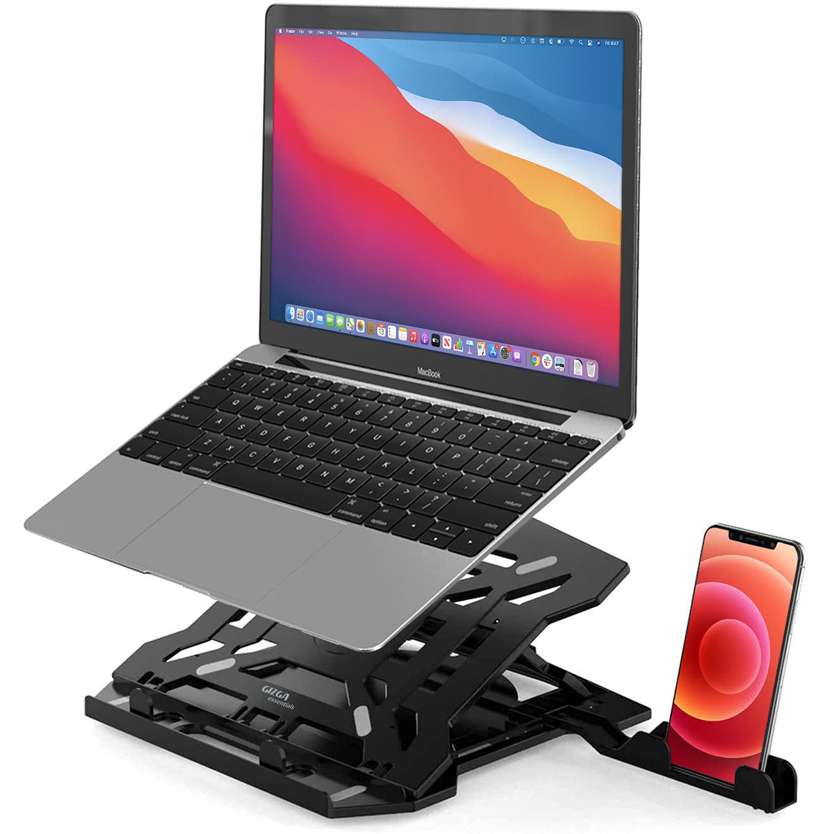2-in-1 Laptop Stand & Mobile Stand