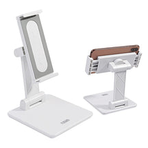Foldable Portable Mobile Holder with 360° Swivel, Angle & Height Adjustable