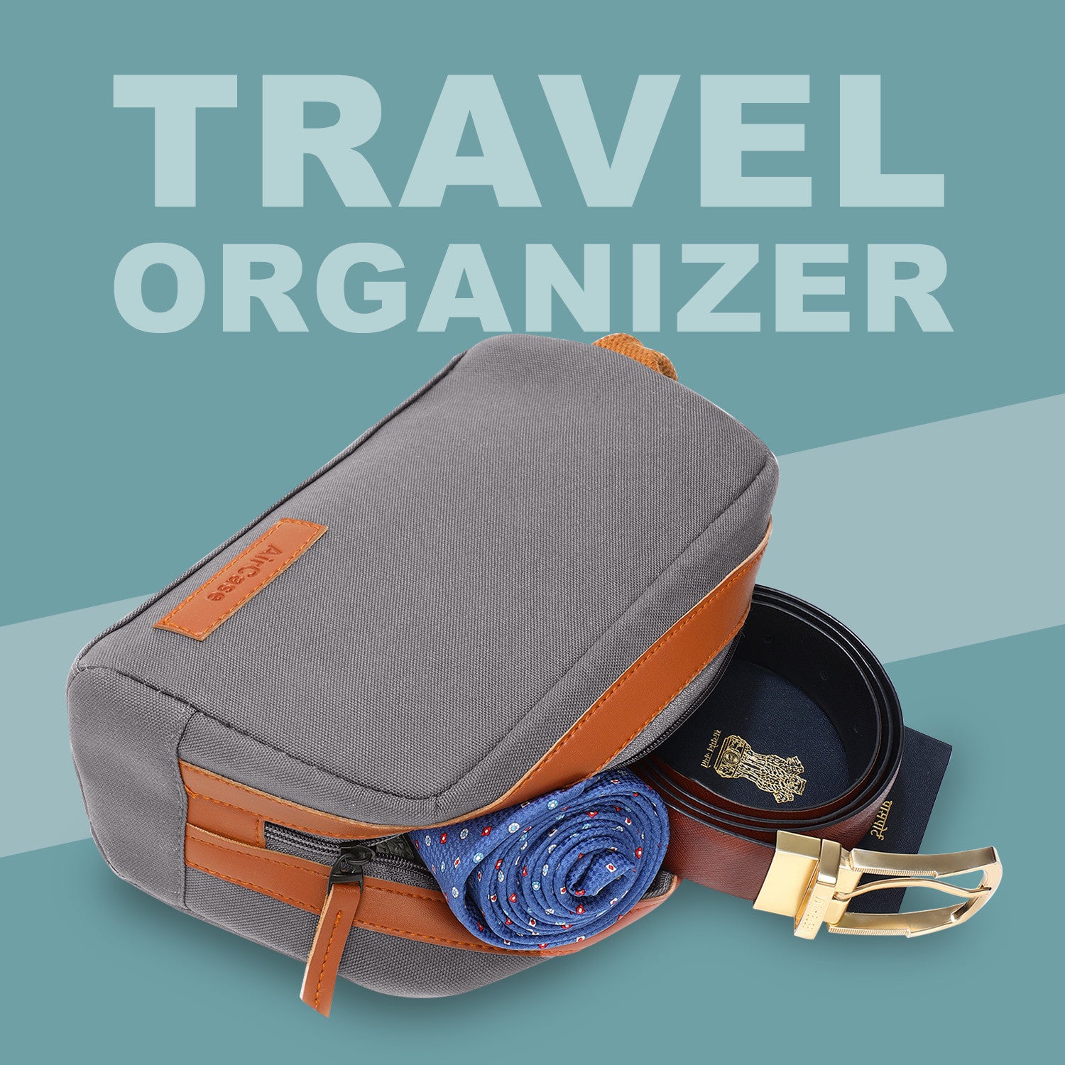 Canvas Chrome Travel Kit