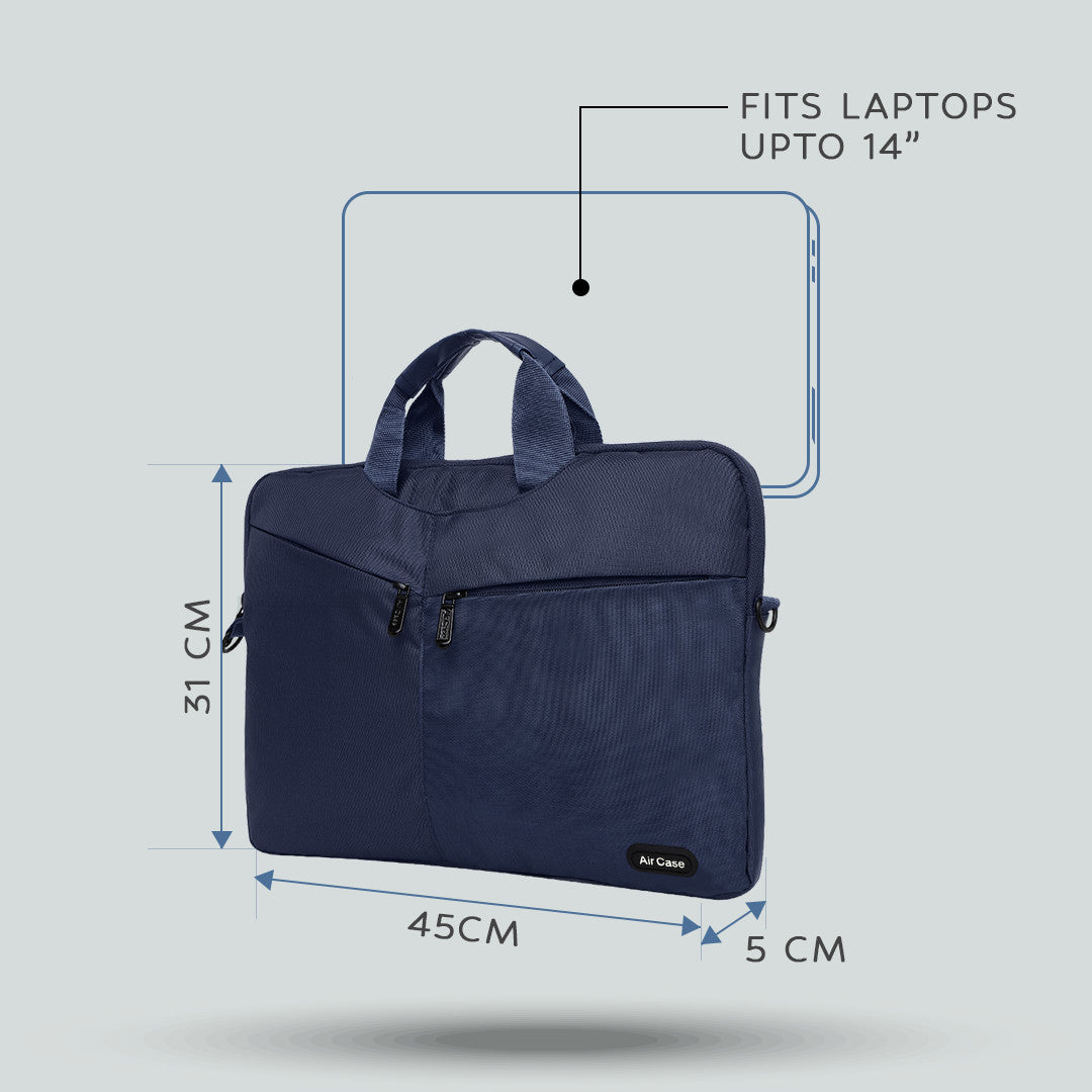 Azure Briefcase Bag for laptops up to 14.1 inch_16