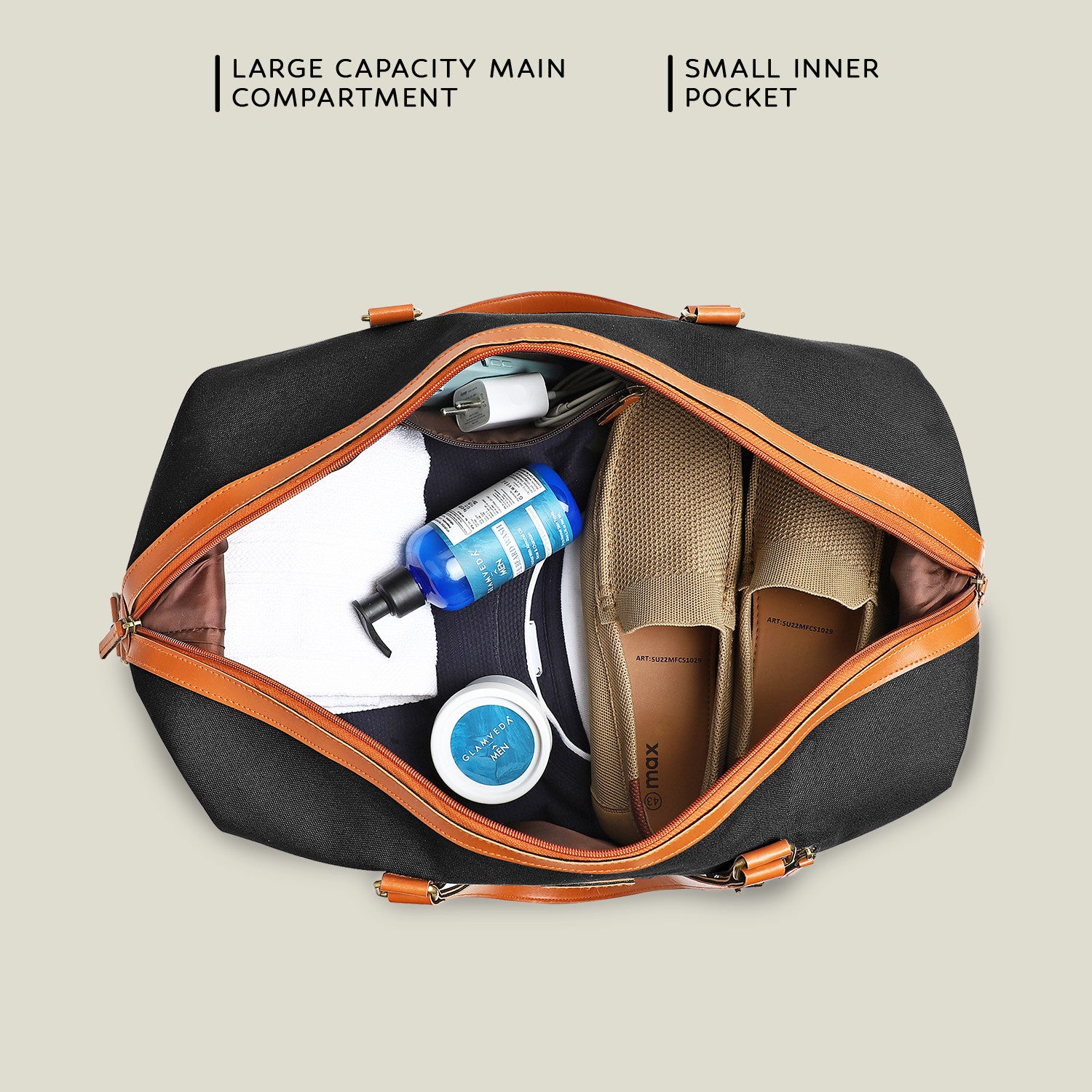 TULMAN Canvas Sling Cross Body Travel Bag, College Messenger One Side  Shoulder Bag, Multi Pocket Sling Bag for Men & Women - 30 x 13 x 26 CM -  Brown : Amazon.in: Fashion