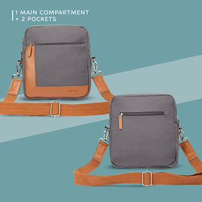 Canvas Copper Unisex Sling Bag