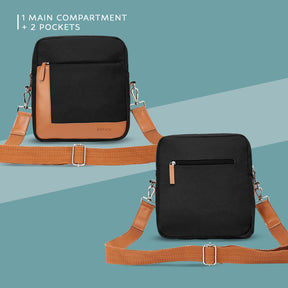 Canvas Copper Unisex Sling Bag