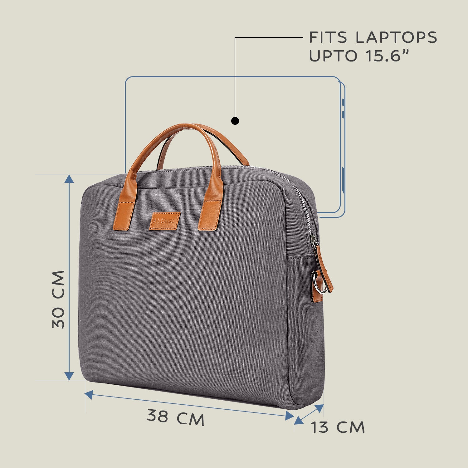 Canvas Tuscan Messenger Bag for upto 15.6" Laptops