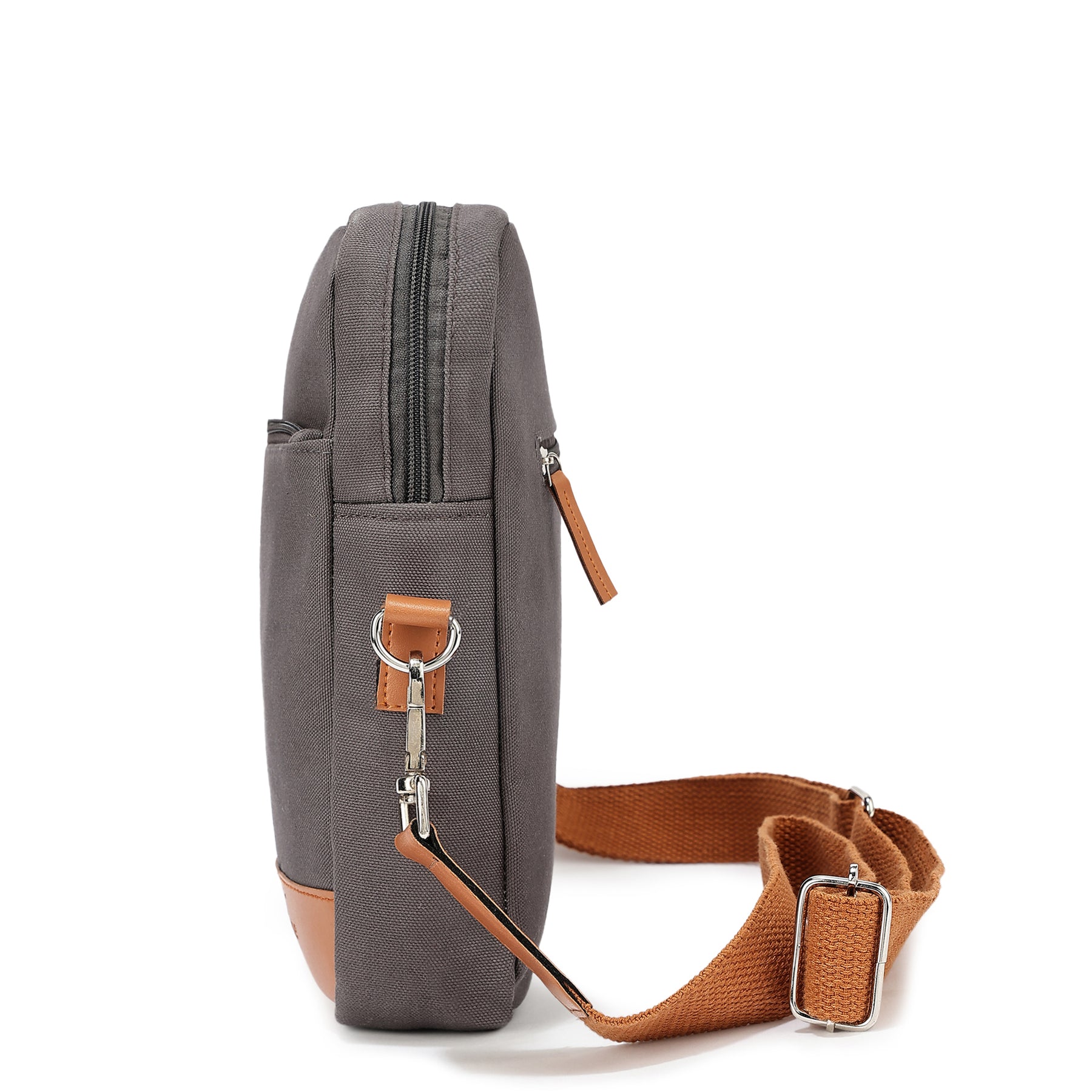 Sling Backpack Leather Canvas Backpack Sling Bag Men Bag - Inspire Uplift