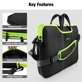 Neoprene Messenger Bag for upto 15.6" Laptops