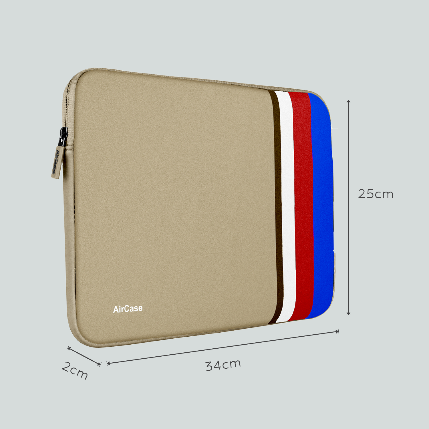 AirCase Sleeve Messenger Bag with Handle & Detachable Shoulder Strap f –  WHATSHOP.IN