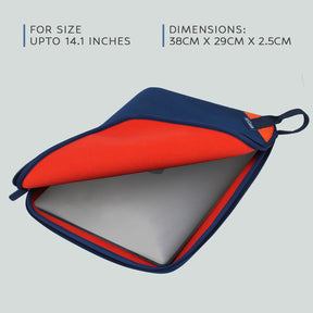 Sleeve with corner handle for Laptops up to 14.1"